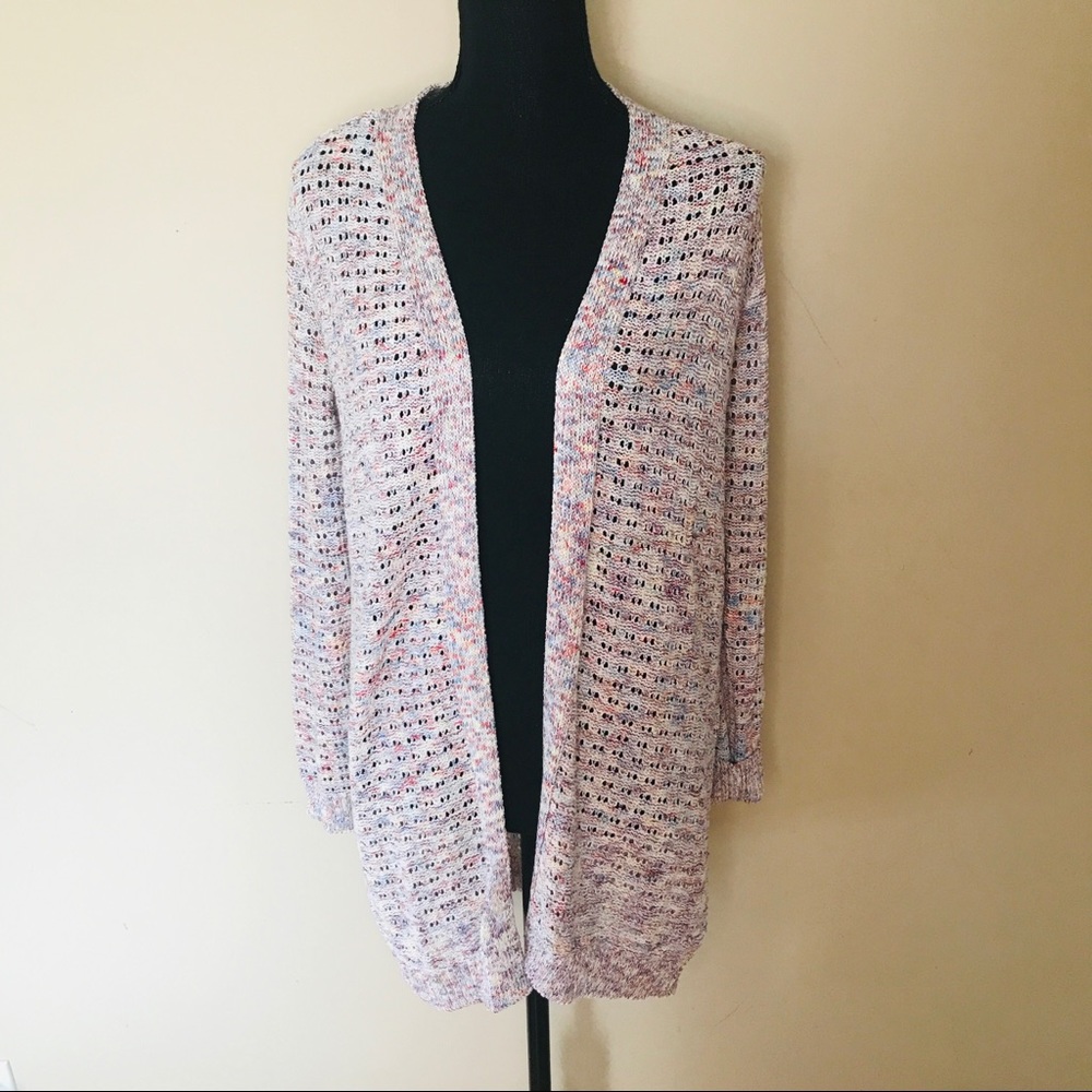 NWT Rainbow Knit Cardigan Sweater Size S - Picture 9 of 12
